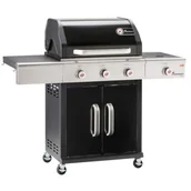Grille gazowe - Landmann Grill gazowy Triton PTS 3.1 czarny z palnikiem bocznym 12942 - miniaturka - grafika 1