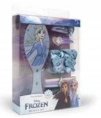 Kosmetyki kąpielowe dla dzieci - Zestaw do włosów Frozen – szczotka, gumki i spinki Kraina Lodu Disney - miniaturka - grafika 1