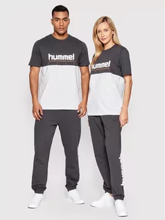 Koszulki i topy damskie - Hummel T-Shirt Unisex Legacy Manfred 213716 Szary Regular Fit - grafika 1