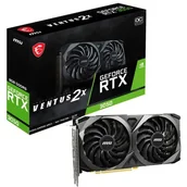 Karty graficzne - MSI Karta graf GeF RTX 3050 VENTUS 2X 8G OC - miniaturka - grafika 1