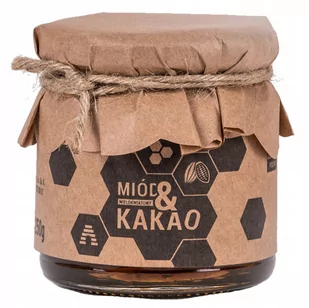 Miód Z Kakao 250G Pasieka Łysoń - Słodkie kremy i masła - miniaturka - grafika 1