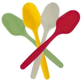 Zestawy sztućców - ŁYŻECZKI WIELORAZOWE KOLOROWE 8 SZT - miniaturka - grafika 1
