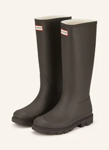 Hunter Buty Downpour braun - Kalosze damskie - miniaturka - grafika 1