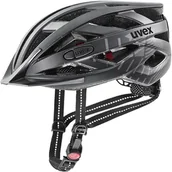 Kaski rowerowe - UVEX City I-VO Helmet, czarny 52-57cm 2022 Kaski miejskie i trekkingowe S4104191515 - miniaturka - grafika 1