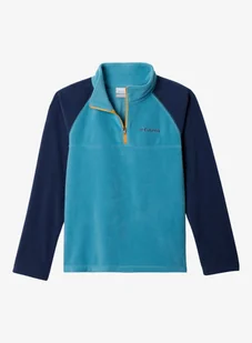 Bluza dziecięca Columbia Glacial Half Zip - shasta/coll. navy/raw honey - Bluzy dla chłopców - miniaturka - grafika 1