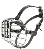 Kagańce dla psów - Dingo Kaganiec metalowy z wkładką plastikową nr 13 Sznaucer mały - miniaturka - grafika 1