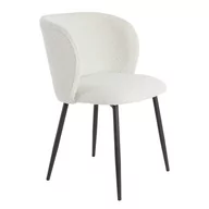 Krzesła - Białe krzesło Elyna – Light & Living - miniaturka - grafika 1