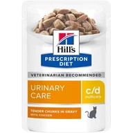 Mokra karma dla kotów - Hills Prescription Diet c/d Feline z Kurczakiem Saszetka 85g 965 - miniaturka - grafika 1
