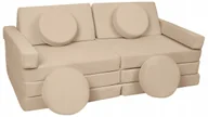 Zabawki interaktywne dla dzieci - wielofunkcyjna sofa modułowa dla dziecka klocki piankowe samochód z kierown - miniaturka - grafika 1