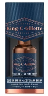 King C Gillette Olio da Barba - olejek do brody (30 ml) - Kosmetyki i akcesoria do pielęgnacji brody - miniaturka - grafika 1