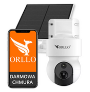 Kamery IP - Kamera IP Orllo E7 SIM solarna zewnętrzna bezprzewodowa obrotowa 2MP - miniaturka - grafika 1