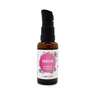 LULLALOVE Rozjaśniająco-nawilżające serum malinowe do twarzy, 30ml - >>>  <<< - Serum do twarzy - miniaturka - grafika 1