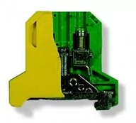 Kostki, złączki, wtyczki - Złączka szynowa gwintowana ochronna ZSO1-6,0 żółto-zielona (Opk. = 50 szt.) - miniaturka - grafika 1