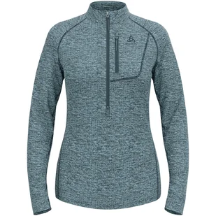Bluza techniczna damska ODLO Tencia Mid Layer 1/2 zip - Bluzy sportowe damskie - miniaturka - grafika 1