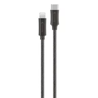 Kable USB - Kabel USB Typ-C - Lightning COMMA Jub MFi 3A 1.5 m Szary - miniaturka - grafika 1