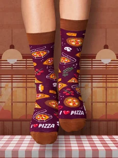 PIZZA / skarpety - Skarpetki męskie - miniaturka - grafika 1