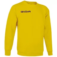 Piłka nożna - Bluza piłkarska dla dorosłych Givova Maglia One żółta - miniaturka - grafika 1