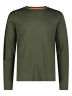 Koszulki sportowe męskie - CMP Koszulka funkcyjna w kolorze khaki - miniaturka - grafika 1