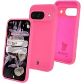 Etui i futerały do telefonów - Bizon Silikonowe etui Soft Case do Google Pixel 9, neonowo-różowe - miniaturka - grafika 1