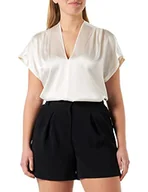 Spodnie damskie - Pinko Damskie spodnie Sonia Short Crepe Stretch, Z99_czarna limuzyna, 70 - miniaturka - grafika 1
