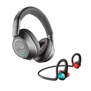 Plantronics Słuchawki bluetooth BackBeat PRO SPECIAL EDITION + Plantronics Słuchawki bluetooth BackBeat Fit 2100 - Słuchawki - miniaturka - grafika 1