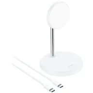 Akcesoria do tabletów i e-booków - Anker Ładowarka  Magnetic 2w1 Indukcyjna 2.4 A A2540G21 A2540G21 - miniaturka - grafika 1