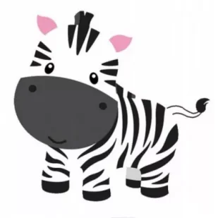 Norimpex Malowanie po numerach Zebra 18x24cm - Malowanie po numerach - miniaturka - grafika 1