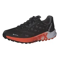 Buty trekkingowe damskie - adidas Terrex Agravic Flow 2 GTX, Sneaker Męski, Core Black/Core Black/Impact Orange, 43 1/3 EU, Core Black Core Black Impact Orange, 43.5 EU - miniaturka - grafika 1