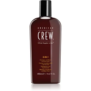 American Crew American Crew Classic 3-in-1 szampon odżywka żel pod prysznic 450ml - Szampony do włosów - miniaturka - grafika 1