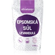 Kosmetyki do kąpieli - Allnature Allnature Epsom Salt Lavender sól do kąpieli 1000 g unisex - miniaturka - grafika 1