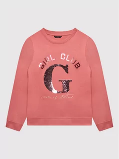 Bluzy dla chłopców - Guess Bluza J2YQ04 KA6R0 Różowy Regular Fit - grafika 1