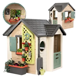Smoby Life Domek Ogrodowy Ogrodnika 2+ - Place zabaw - miniaturka - grafika 1