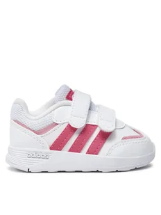 adidas Sneakersy Tensaur Switch JI1050 Biały - Buty dla dziewczynek - miniaturka - grafika 1