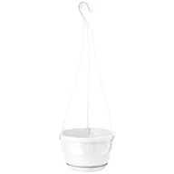 Donice - Doniczka wisząca 17 cm EUROPA biały - miniaturka - grafika 1