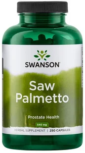 SWANSON Saw Palmetto 540mg - (250 kap) - Witaminy i minerały dla sportowców - miniaturka - grafika 4