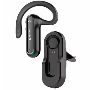 SWISSTEN Bezprzewodowy zestaw słuchawkowy z uchwytem BLUETOOTH HEADSET DOCK EARPIECE - Słuchawki bluetooth - miniaturka - grafika 1