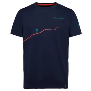 Koszulka męska La Sportiva Trail T-Shirt M Rozmiar: XL / Kolor: jasnoniebieski - Koszulki sportowe męskie - miniaturka - grafika 1