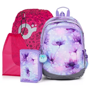 Topgal Komplet szkolny ELLY 24050 SET LARGE - Plecaki szkolne i tornistry - miniaturka - grafika 1