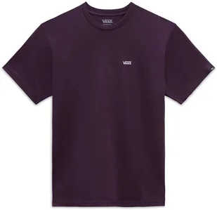 t-shirt VANS LEFT CHEST LOGO TEE Blackberry Wine - Koszulki męskie - miniaturka - grafika 1