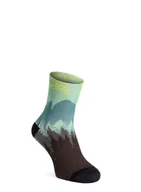 Skarpetki kolarskie - Skarpety rowerowe Karpos Green Fire Socks - vulcan stargazer niagara liche - miniaturka - grafika 1