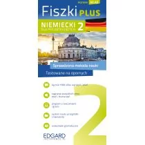 Edgard Niemiecki Fiszki PLUS dla początkujących 2 - Edgard - Książki do nauki języka niemieckiego - miniaturka - grafika 1