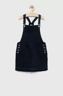 Sukienki i spódniczki dla dziewczynek - Pepe Jeans sukienka dziecięca Kaia kolor granatowy mini prosta - miniaturka - grafika 1