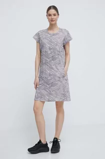 Sukienki - Helly Hansen sukienka kolor różowy mini prosta 34468 - grafika 1