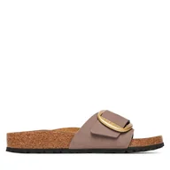 Klapki i japonki damskie - Klapki Birkenstock Madrid Big Buckle 1030517 Różowy - miniaturka - grafika 1