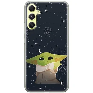 ERT GROUP etui na telefon Samsung A34 5G, case oryginalny i oficjalnie licencjonowany przez Star Wars, wzór Baby Yoda 024, optymalnie dopasowane, plecki z TPU - Etui i futerały do telefonów - miniaturka - grafika 1