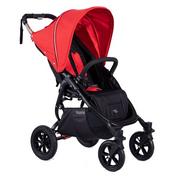 Wózki dziecięce - Valco Baby BABY SNAP 4 SPORT VS Coal Black/Fire Red - miniaturka - grafika 1
