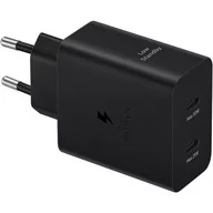 Ładowarki do telefonów - Ładowarka sieciowa SAMSUNG EP-T5020 50W Czarny - miniaturka - grafika 1
