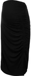 Sukienki ciążowe - Mama licious Spódnica ciążowa "Freda" w kolorze czarnym - grafika 1