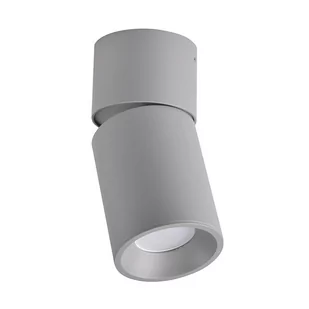 Polux Oczko natynkowe 1x10W GU10 Nixa szare 314253 SANICO 314253 - Lampy sufitowe - miniaturka - grafika 1