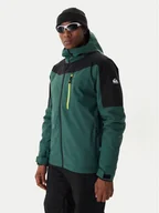 Kurtki narciarskie - Quiksilver Kurtka snowboardowa Titano EQYTJ03513 Zielony Slim Fit - miniaturka - grafika 1